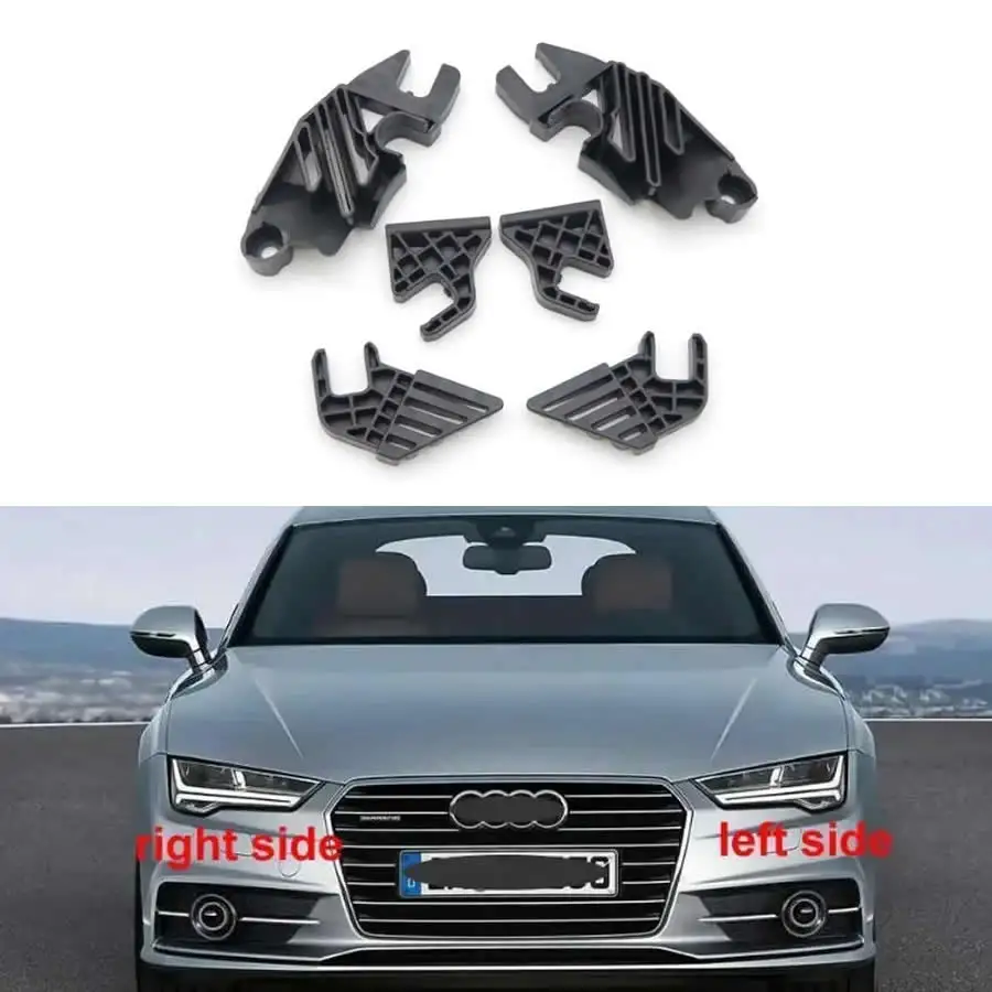 For Audi A7 2016 2017 2018 Replacement Car Headlight Repair Kit Repair Claws Plastic Fixed Corner Light Stand Headlamp Bracket