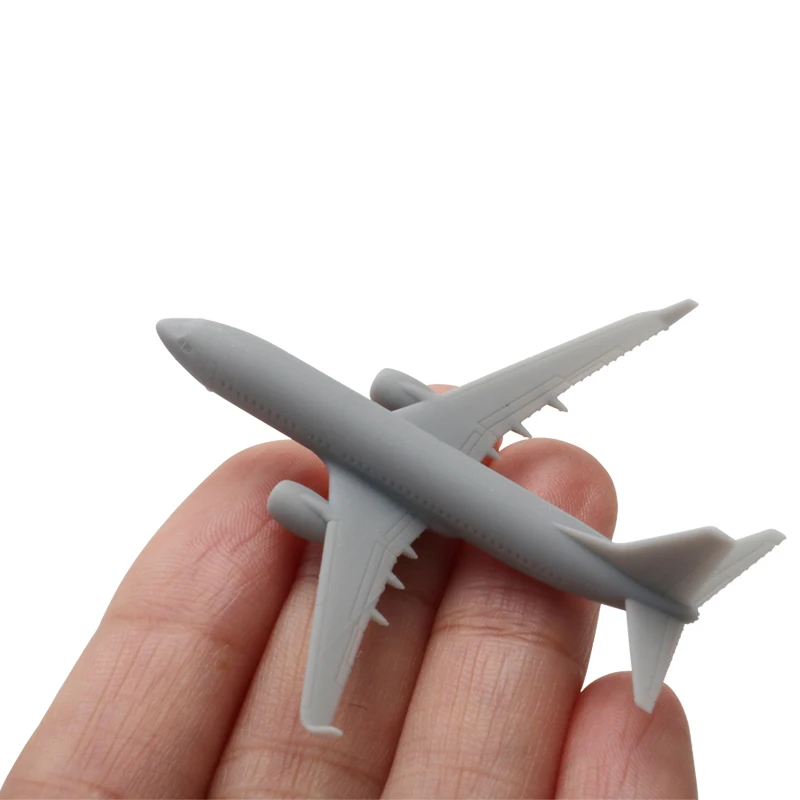 2PCS 1/2000 1/700 1/400 1/350 Scale Model Boeing 737-800 Air Bus Simulation Airliner Static Resin Accessory Collection Display