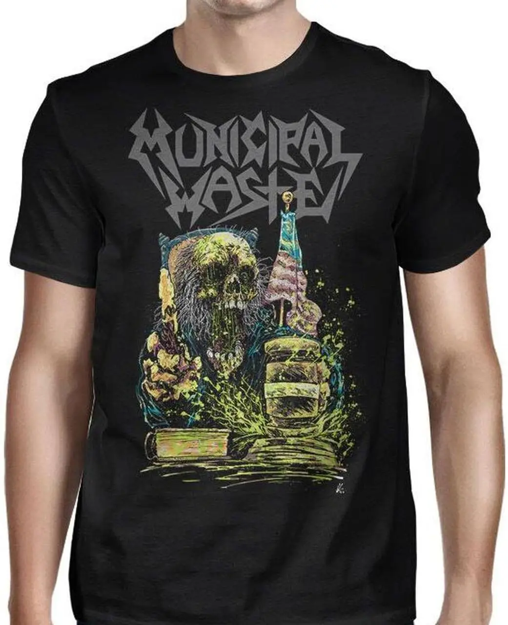 JSR Municipal Waste Men's Judgement T-Shirt