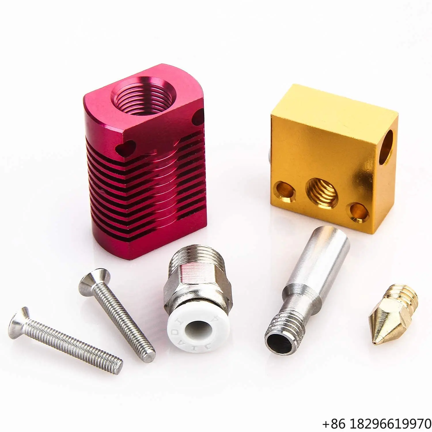 Cnc Manufacturer Parts 3D Printer All Metal Hot End Kit CR10 Extruder Kit 1.75MM Filament 12V 24V 40W With Silicone Socket Cover
