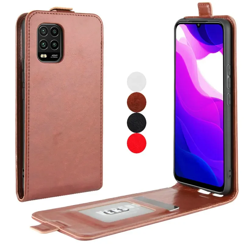 

For Xiaomi Mi 10t mi10 Lite Mi 10 ultra 12 Pro Flip Vertical Leather Case Book Full Cover Mi 12 11 11T Poco M3 X3 NFC Phone Bags