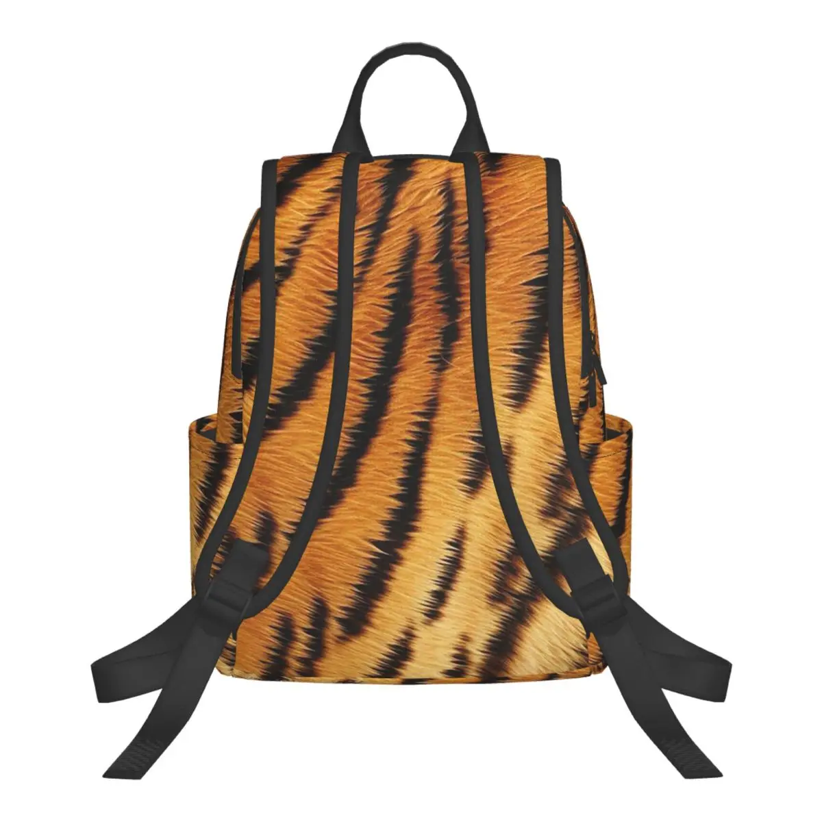 Tiger Skin Student Backpack School Bag Hiking Travel Daypack for Men Women Bookbag Shoulder Bags