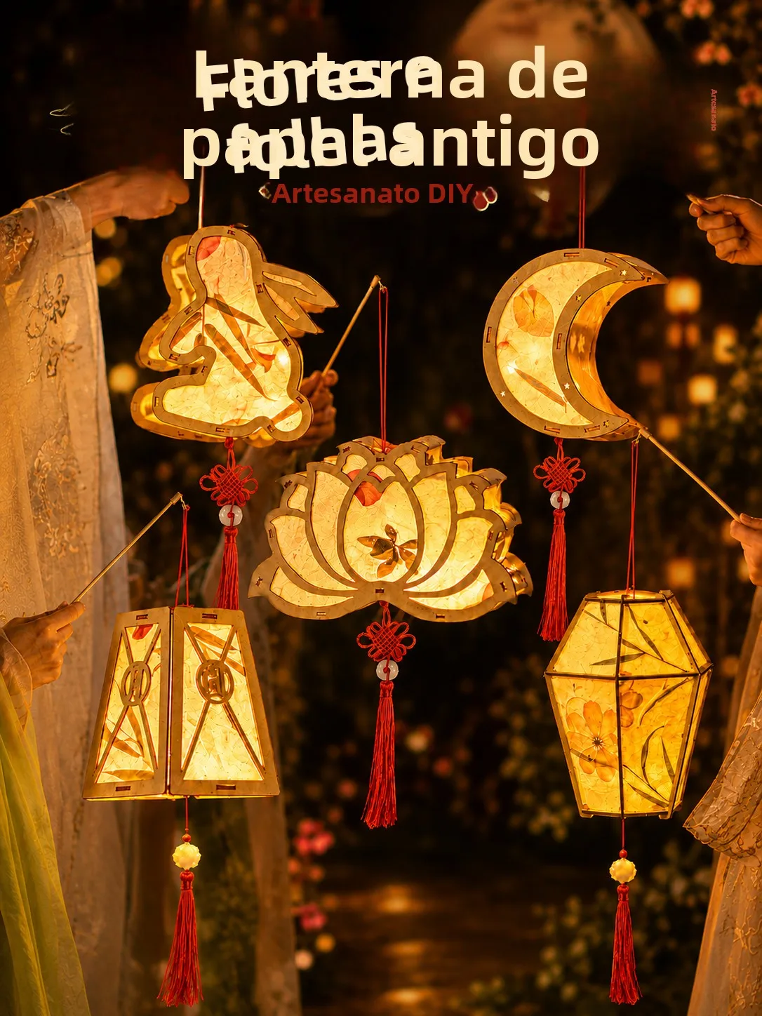 handmade-diy-mid-autumn-festival-lantern-material-kit-paper-flowers-rabbit-lantern-lantern-handheld-glowing-ancient-style