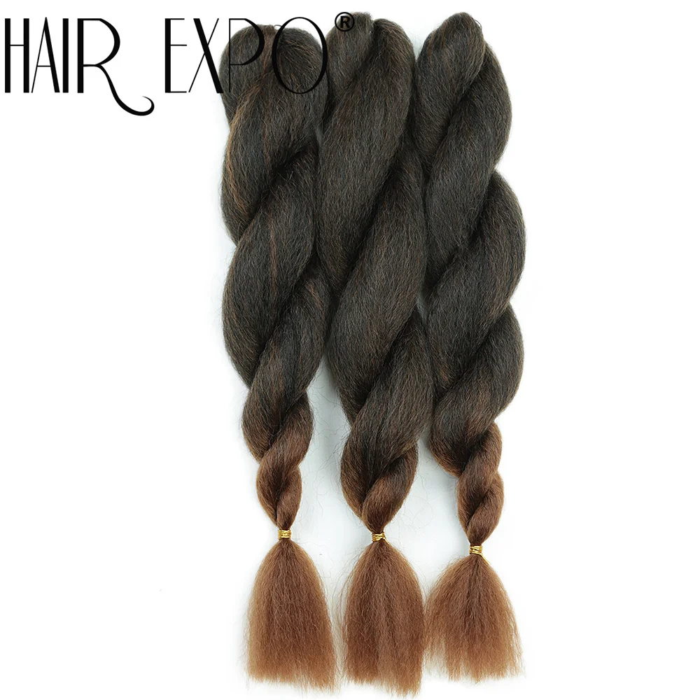 26 Zoll Vixen Crochet Bulk Hair Synthetische Jumbo Braids Flauschiges Yaki Glattes Crochet Haar Afro Kinky Curly Flechthaarverlängerung – Detail 21