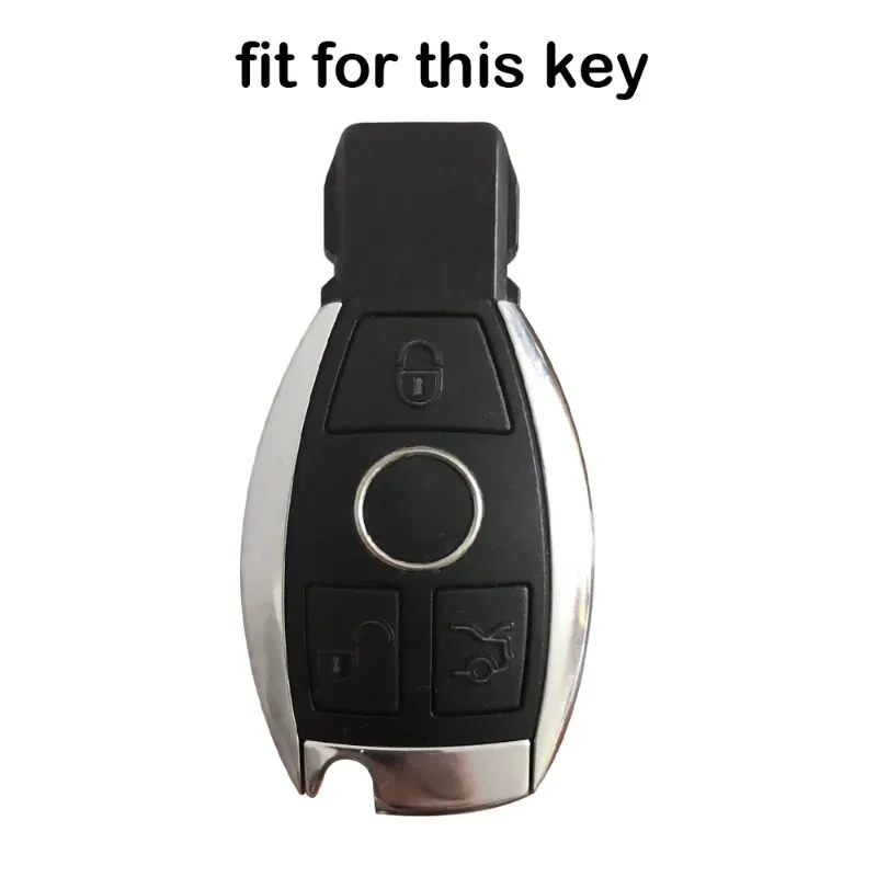 Silicone Car Samrt Key Fob Case Cover For Mercedes Benz A B C E S G Class W204 W205 W212 W213 W176 W177 GLC CLA AMG Accessories