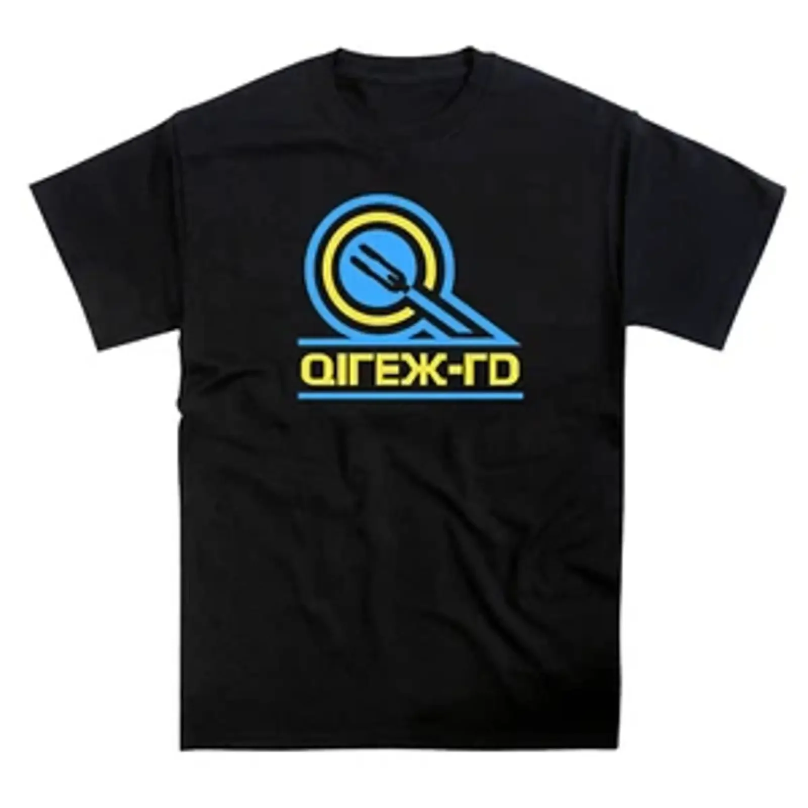 Wipeout Inspired Qirex Racing Team T Shirt vintage Washed fashion graphic Versatile Soft designer clothes Casual Unisex