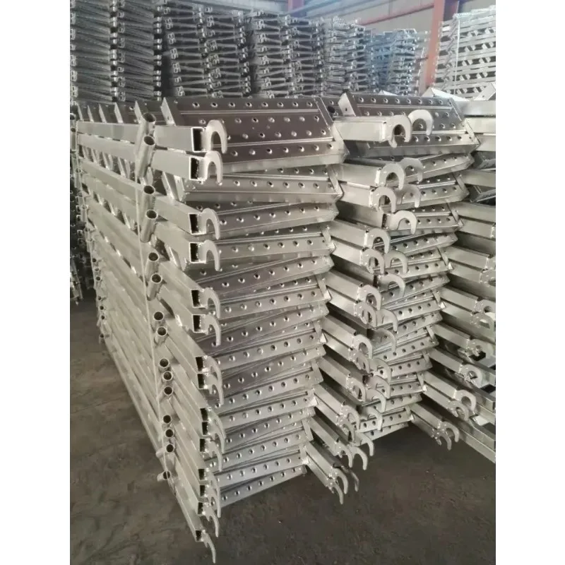 New Pre-Galvanized cheap Scaffolding Staircase Steel Climb Step Metal Stairs Ladder for High Building Construction