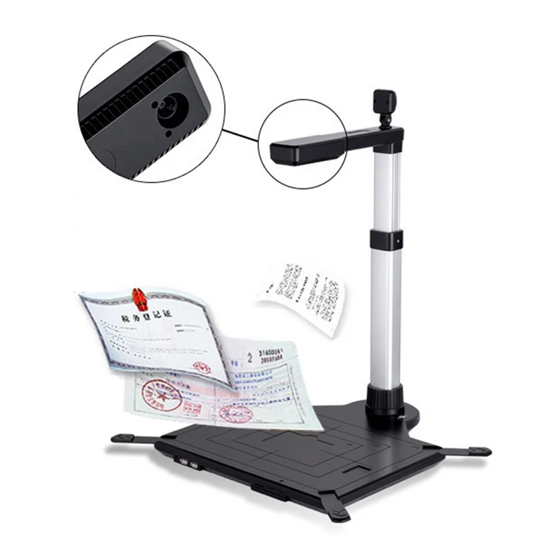 A3 Format High-Speed Camera 10 Million Pixels Auto-Focus High-Speed Shooting Document Document Scanner