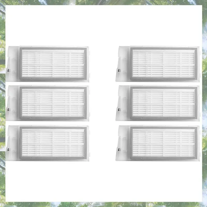 

L73A 2025-6 шт. для робота-пылесоса ROIDMI EVE Plus HEPA-фильтр, аксессуары для домашнего робота-пылесоса