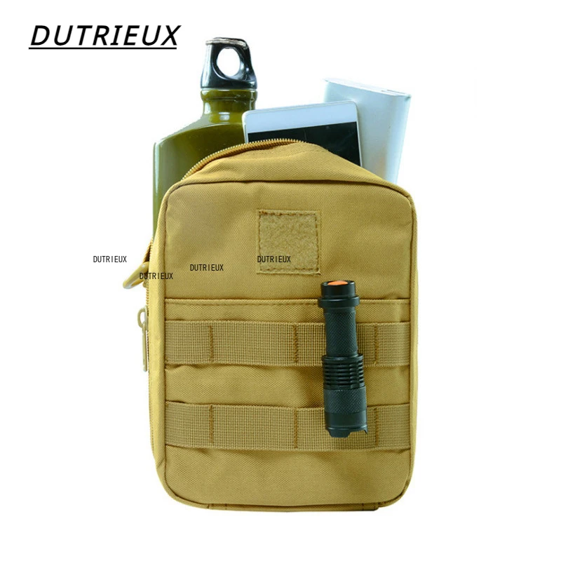 Outdoor Bags Tactics Molle Pouch Outdoor Sport Oxford Multi-function Slant Bgas Mobile Phone Accessory Army Riding Chest Bag