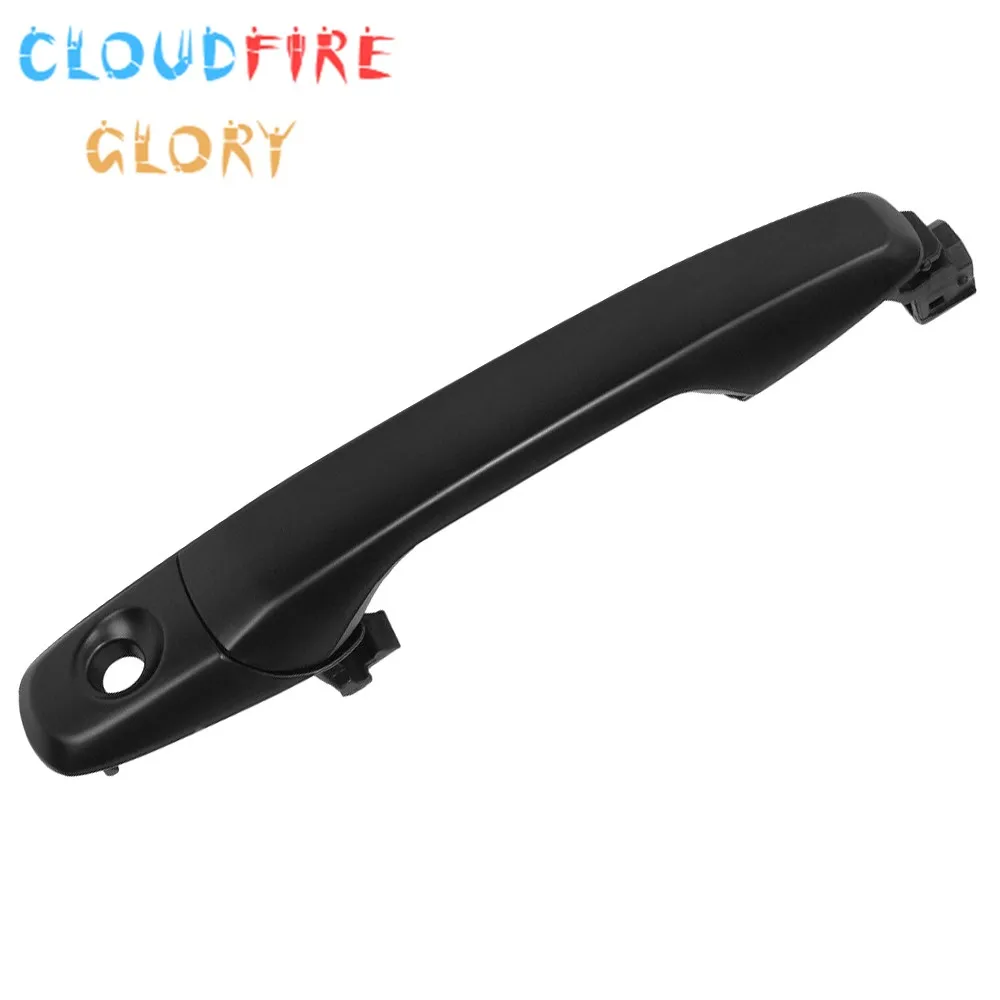 

CloudFireGlory BT4Z7822404BAPTM Front Left Side Exterior Door Handle Black For Ford Explorer Edge 2011-2014 Explore 2011-2015