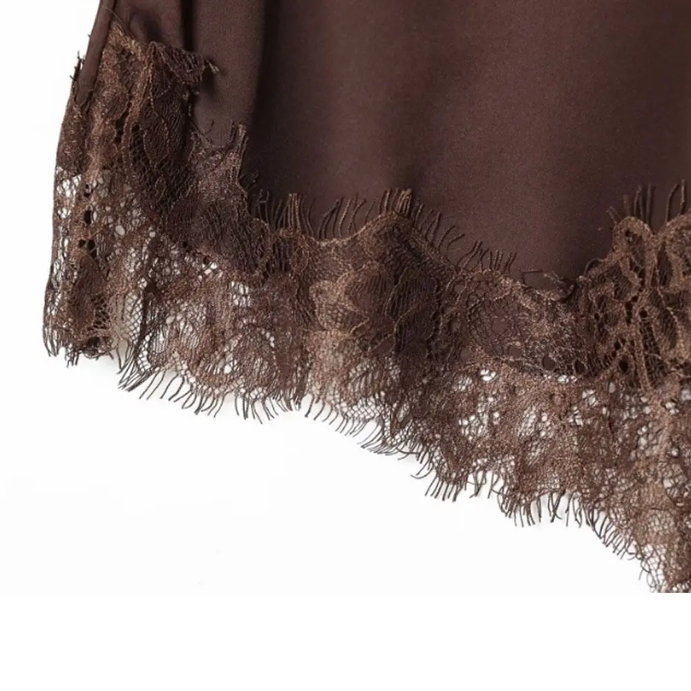

Embroidered Flower Lace Skirt Irregular Y2K Streetwear Lace Up Ruffles Skirt Harajuku Lace-up Design Pleated Skirts