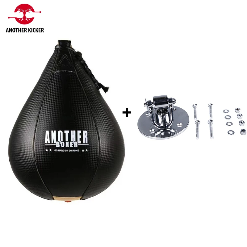 Bo Pear Punching Ball Bag Swivel MMA Muay Thai PU Punch Training Fiess Sport Practical Speed Reflex Equipment