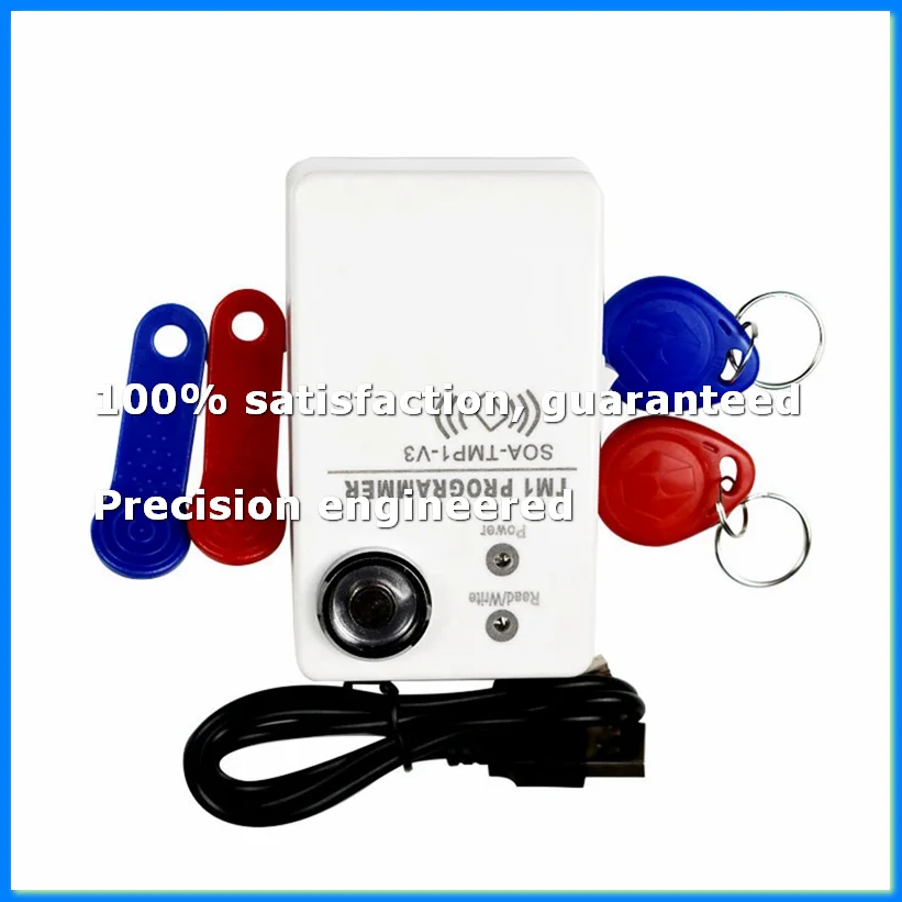 TM1 RFID Copier Duplicator Handheld RW1990 TM1990 TM1990B Ibutton -1990A 125KHz EM4305 T5577 EM4100 TM Card Reader,A-DTD2