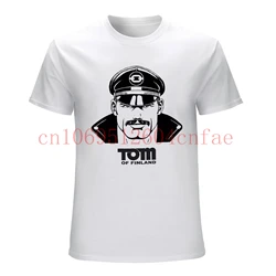 TOM OF FINLAND Leather Dude T-shirt (Biker Leatherman Leather pants Tee)