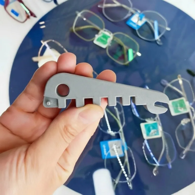 Optical Repair Tool, Precision Glasses Frame Bending Pliers for Leg Adjustment, Bent Arm Straightening and Crease Fixing