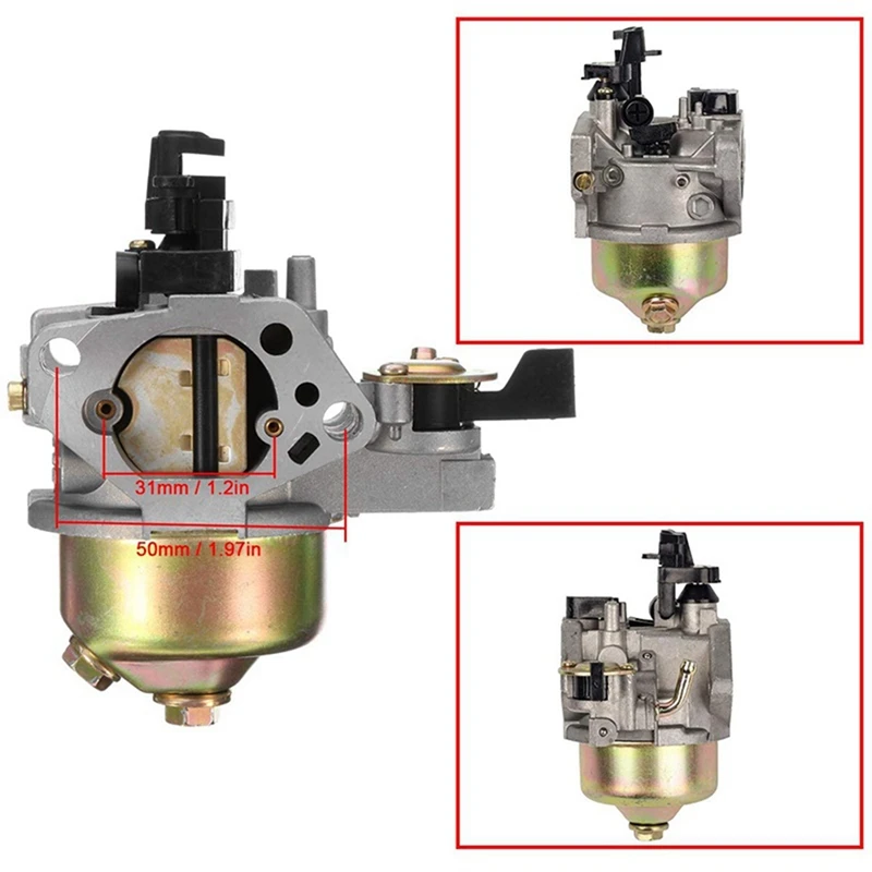 Carburetor For Honda GX340 GX390 13HP 11HP Toro 22308 22330 Lawnmower Water Pumps, Replaces 16100-ZF6-V01 Easy Install