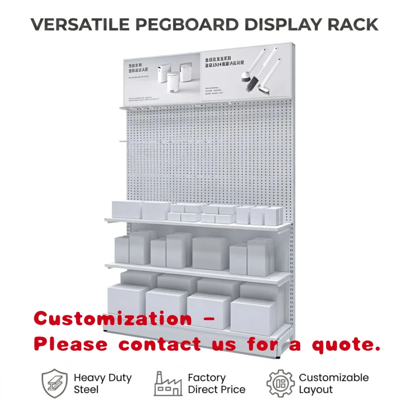 custom.Custom Color LED Supermarket Display Shelf Professional Powder Coating Waterproof Durable Retail Consistency De
