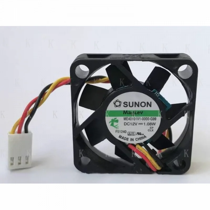 

C NEW FOR SUNON ME40101V1-0000-G99 DC12V 1.08W 4CM 3-wire Cooling fan