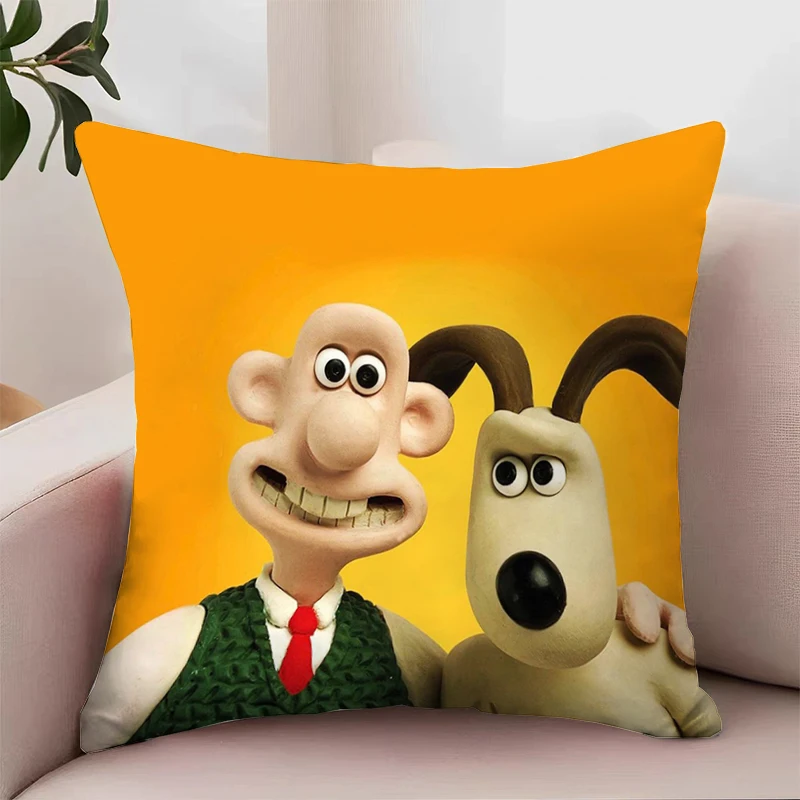 Covers for Bed Pillows G-Gromit Pillow Cases 45x45 Cushion Cover for Living Room Cushions Home Decoration Decorative Pillowcase