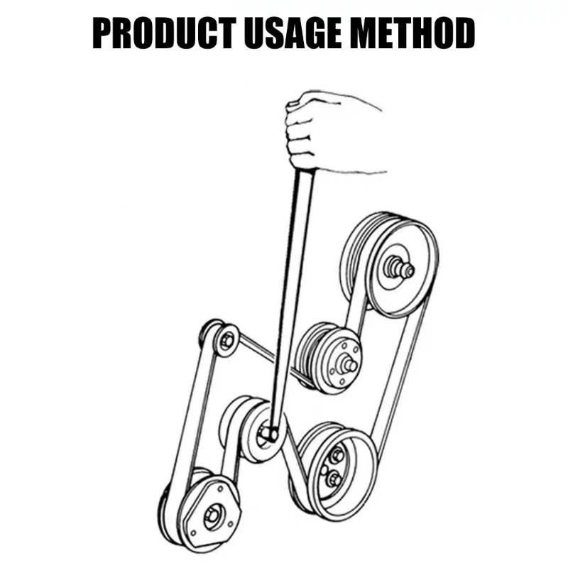 Ajuste abrangente da polia polia polia intermédia