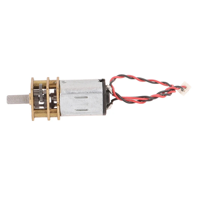 (.) DC 3V-12V 60RPM Slow Speed Micro Mini N20 Full Metal Gearbox Gear Reducer Motor