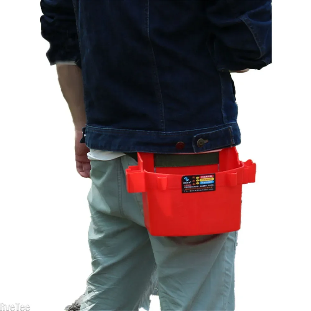 

New Woodworking Waist Tool Box Storage Case with Waist Belt Easy To Carry Tools Organizer Boxs for Electrician Carpenter