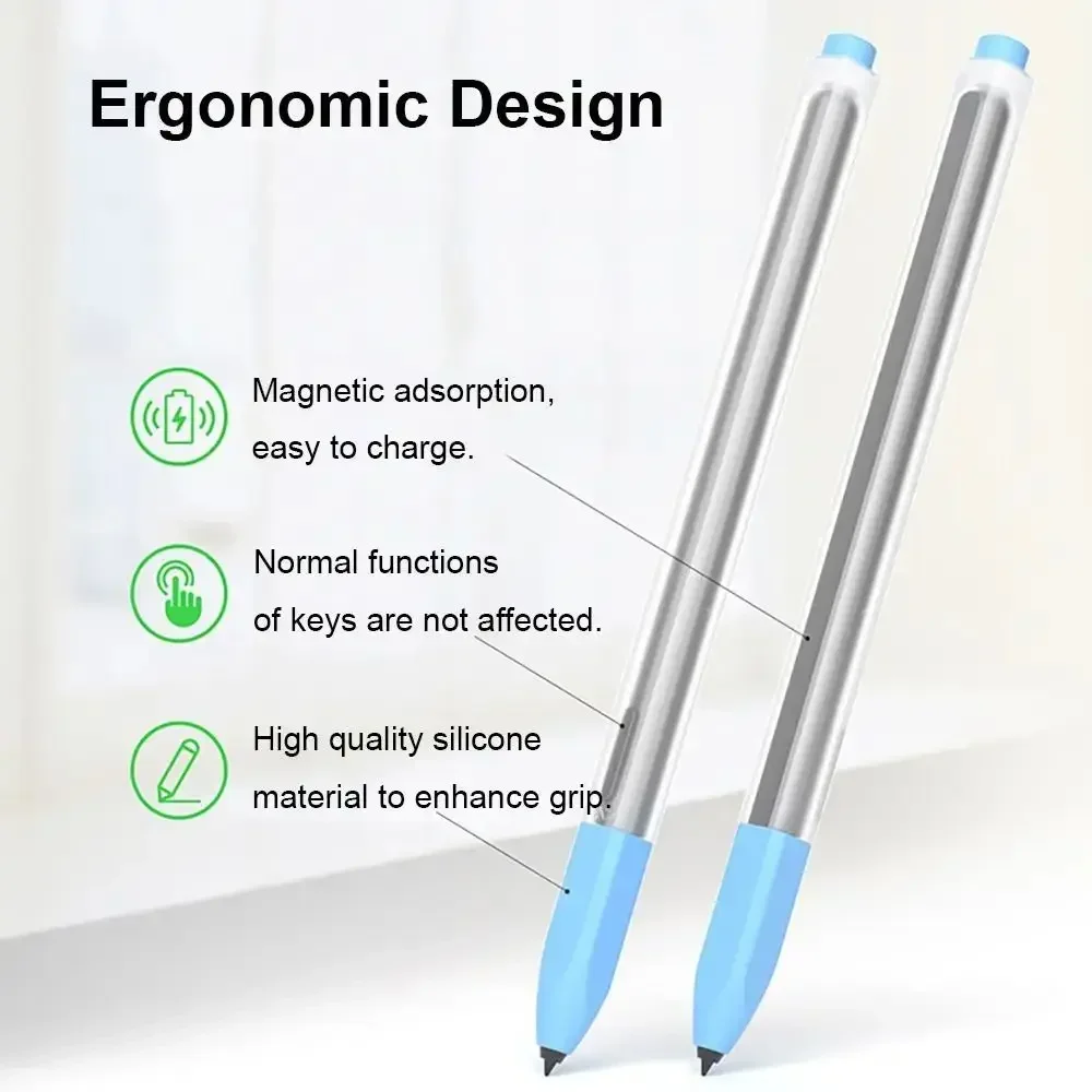 Silicone Cover For Samsung Pencil Tab S6 Lite Protective Tablet Touch Pen Case For Samsung Galaxy Tab S7 S8 S9 S6Lite Pen Sleeve