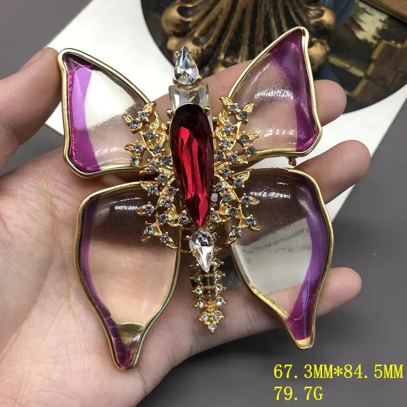 broche-papillon-d'amour-retro-tendance-bijou-exquis-a-degrade-de-couleurs