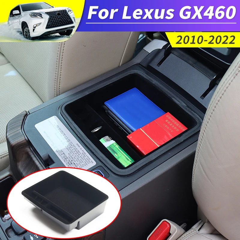 For Lexus GX460 GX 460 2010-2022 Interior Design Accessories Armrest Partition Storage Box Refrigerator Bracket 2021 2020 2019