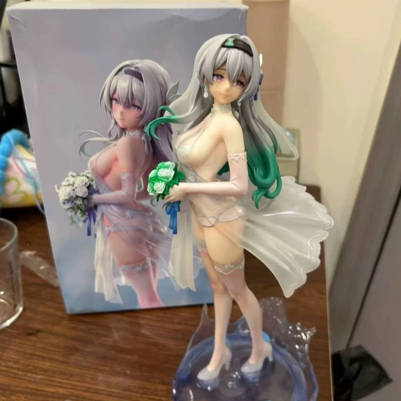 In Stock High-Quality  Honkai Star Rail Wedding Dress Statue Anime Figure Collectible Desktop Ornament Gift For Anime Collector