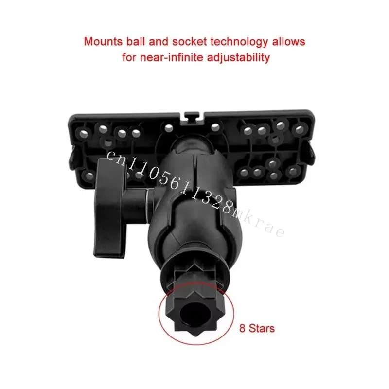 Direct Fish Finder Mounting Base 360 Degree Rotating Spherical Ocean Kayak Electronic Lightweight High Strength Compatible