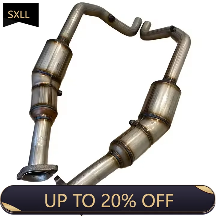 

SXLL 3.0L 4.0L 5.0L Exhaust Manifold Elbow Automotive Performance Parts Catalyst with Catalytic Converter