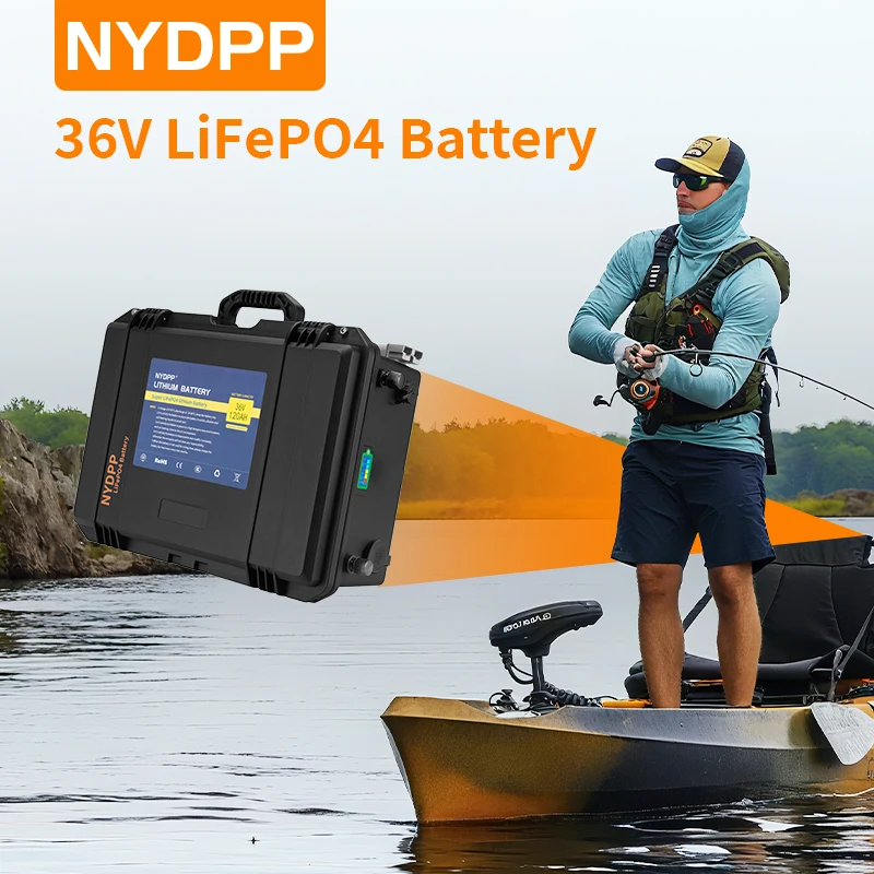 36V100AH 120AH 150AH LiFePO4 Батарея 36 В 100 Ач/120 Ач/150 Ач Литий-железо-фосфатный аккумулятор для электродвигателя, двигателя