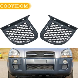 Car Front Bumper Foglamp Ventilation Grille Fog Light Grille Trim 865662E000 865652E000 For Hyundai Tucson 2005 2006 2007-2009