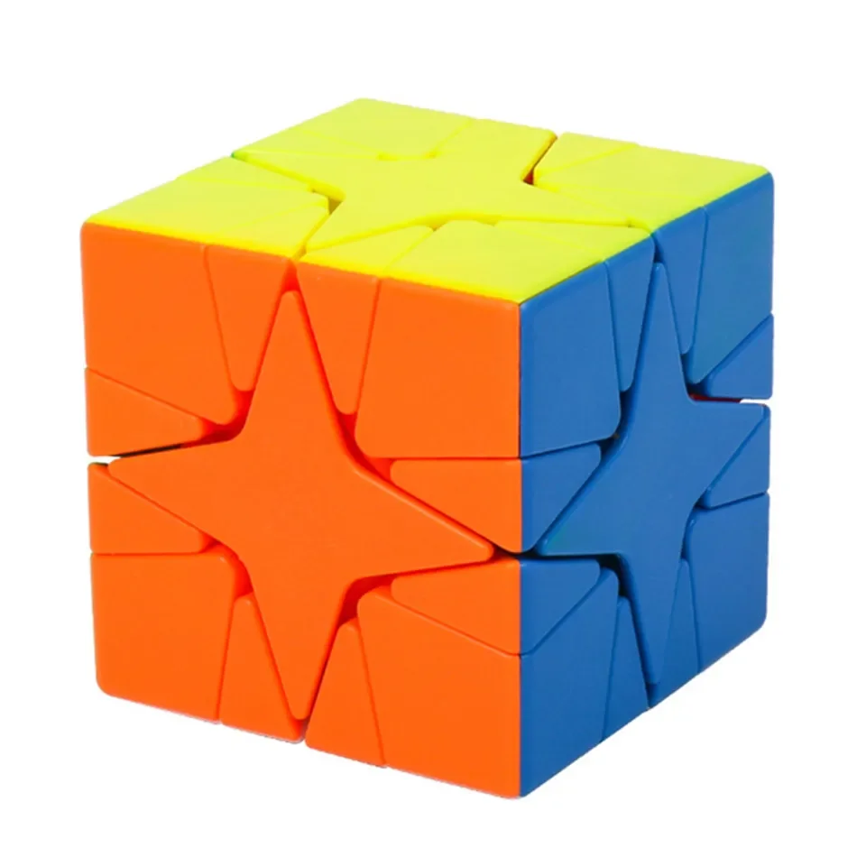 MoYu Polaris Cube MoYu Meilong Polaris Cube Stickerless Mofangjiaoshi Magic Puzzle Cube Cubing Aula Giocattolo Educativo