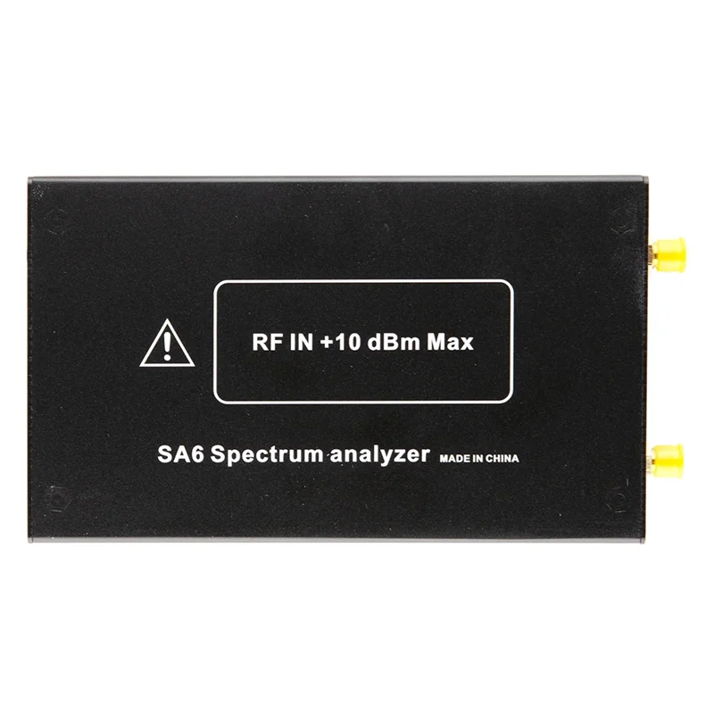 

REPLA-SA6 Анализатор спектра 6 ГГц Портативный беспроводной генератор сигналов 35-6200 МГц Wi-Fi 2G 3G 4G LTE CDMA DCS GSM GPRS ГЛОНАСС