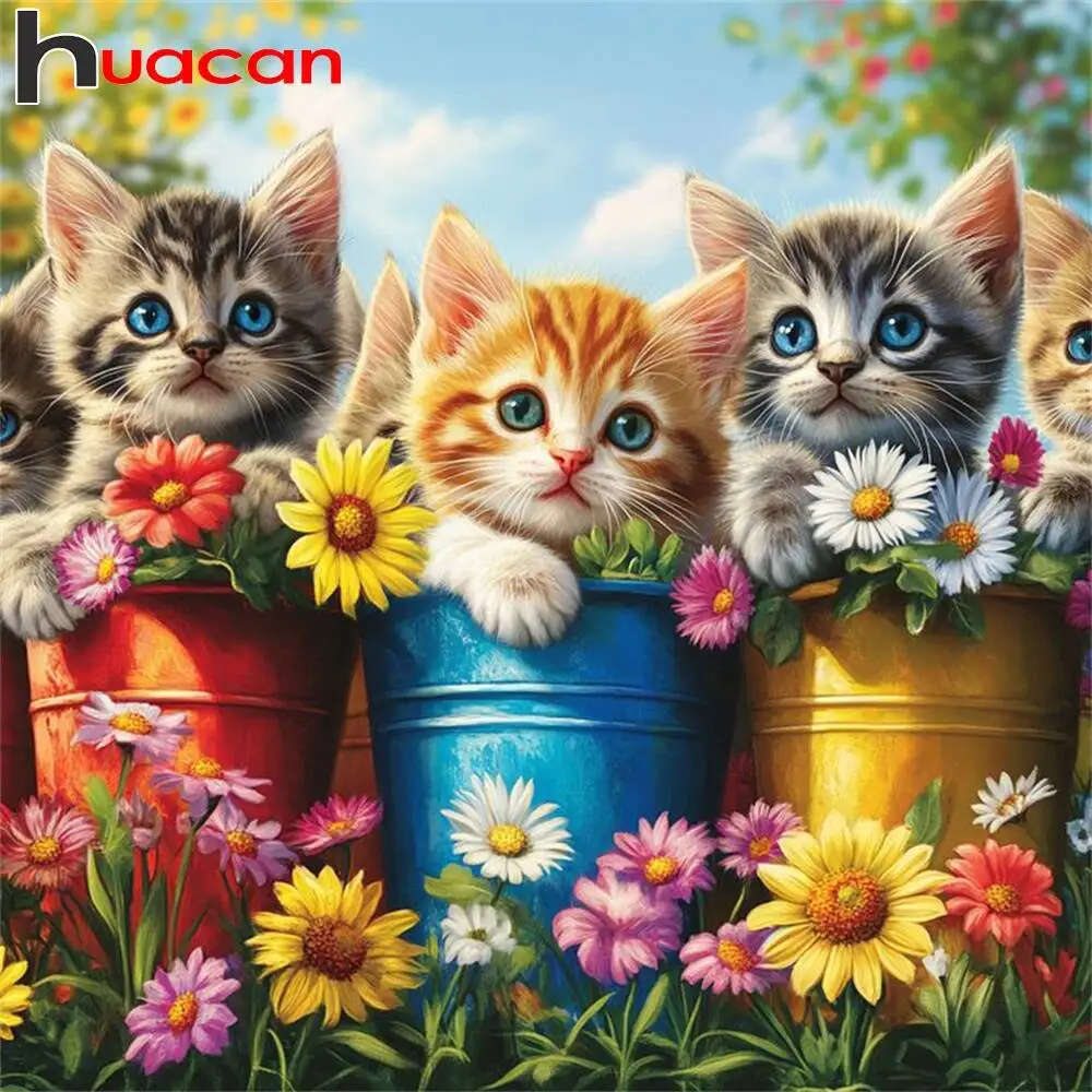 Huacan Diamant Malerei Tier Hund Neuheiten Diamant Mosaik Cartoon Mirroe Kunst Wohnkultur Diy Geschenk Strass Bilder