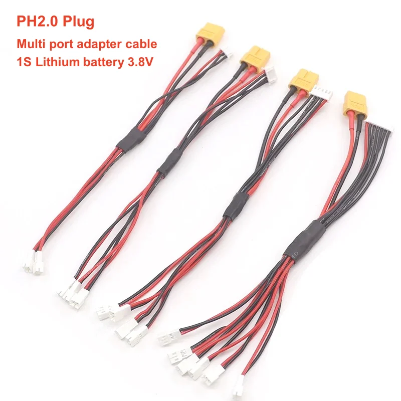 

1S Lithium Battery 3.8V Adapter cable PH2.0 plug mobula6/7 tinyhawk II for D6PRO charging