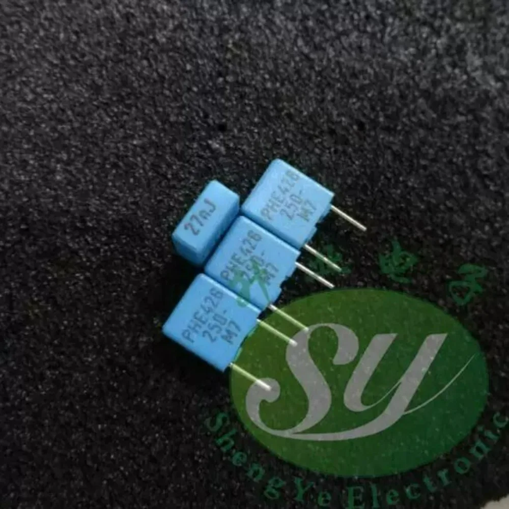 

10pcs/lot PHE426 0.027uf 250V 27nF 273 Brand New 5mm Film Capacitor