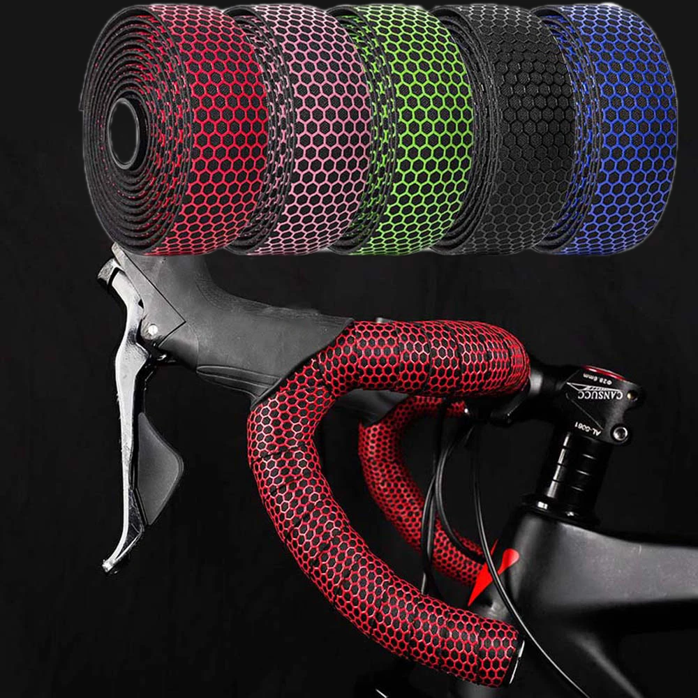 

Handle Belt Handlebar Wrap With 2 Bar Plug Silica Gel Bicycle Accessories Bike Bar Tape Bicycle Handlebar Tape Fixed Gear Belt