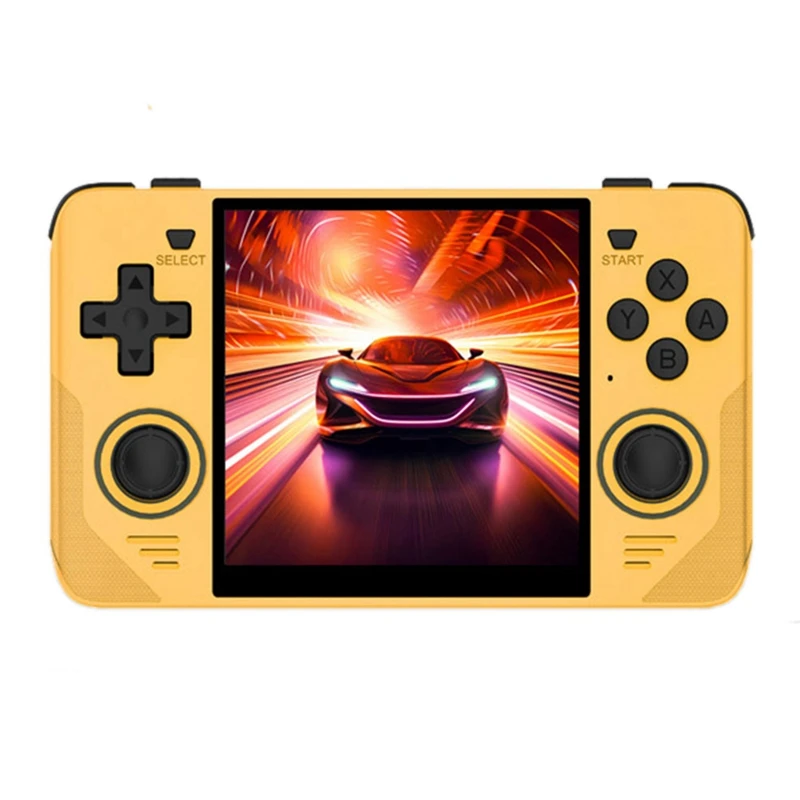 

New-RGB30 4 Inch Ips Screen Handle Game Console Built-In WIFI RK3566 Open-Source Retro Handheld Game Console For Kids