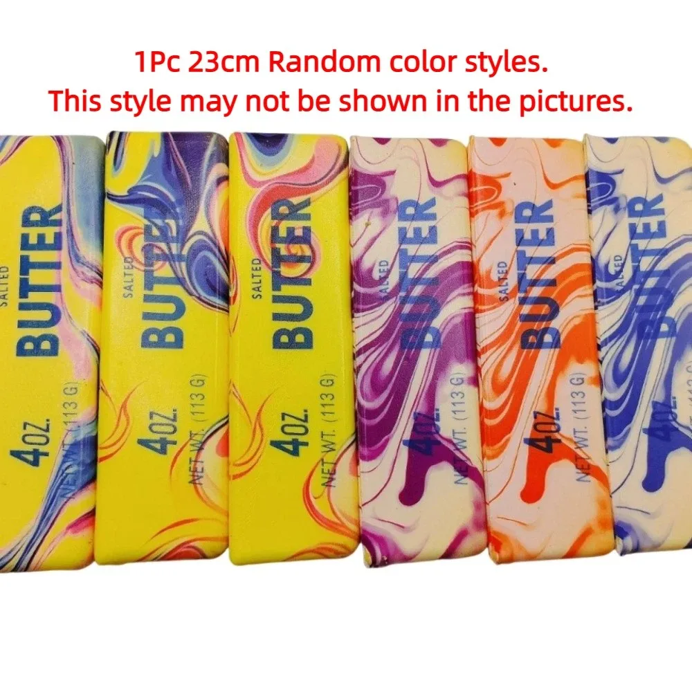 Colorful Halloween Squishy Toy Super Soft Kneading Slow Rebound Butter Stick Creative Hand Relax Butter Stick Squeezing Toy