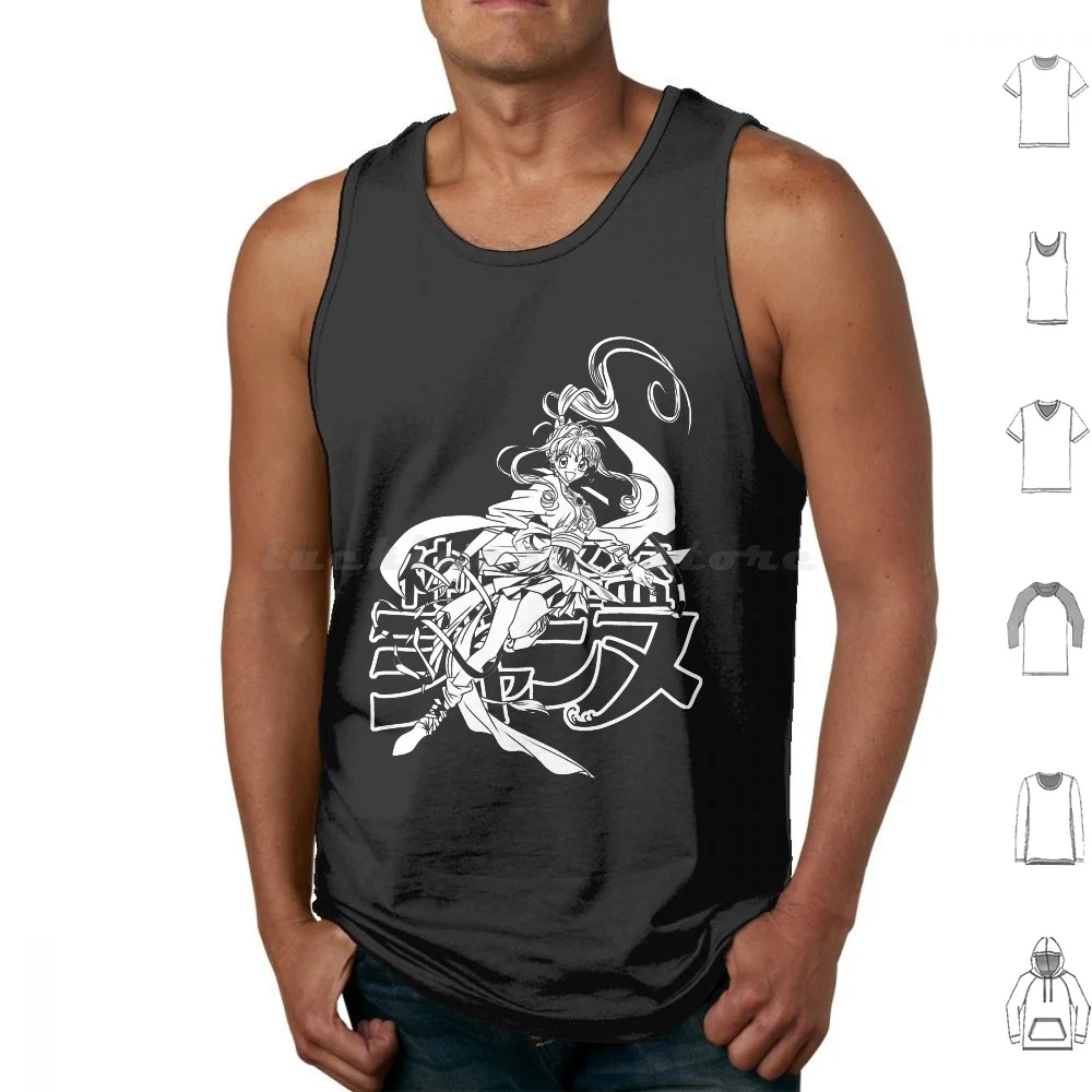 Phantom Thief Jeanne Tank Tops Vest Sleeveless Jeanne Kamikaze Kaitou Jeanne Phantom Thief Jeanne Manga Anime Shojo Cute 90s
