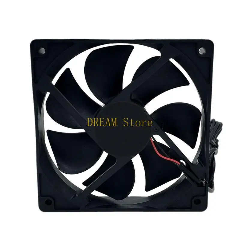 DC5V 0.25A Cooling Fan 120x120x25mm 2 Ball Bearing PWM 2200RPM for CPU Server best sale