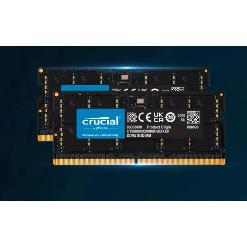 Crucial DDR5 RAM PC5 8GB 16GB 32GB 4800mhz 5600mhz ノートパソコン