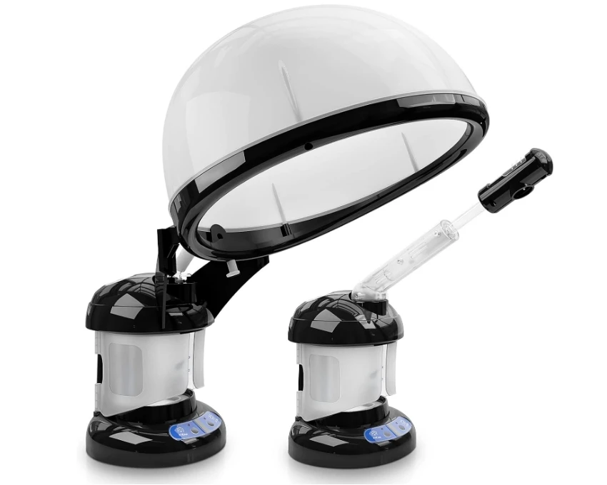 Hair Steamer  2 in 1 Ozone Facial Steamer, Design for Personal Care Use at Home or Salon Barber