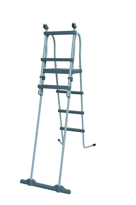 Hot Sale 3 Step Pool Ladder swimming pool plastic ladder 122 cm Double Security Pool Ladder