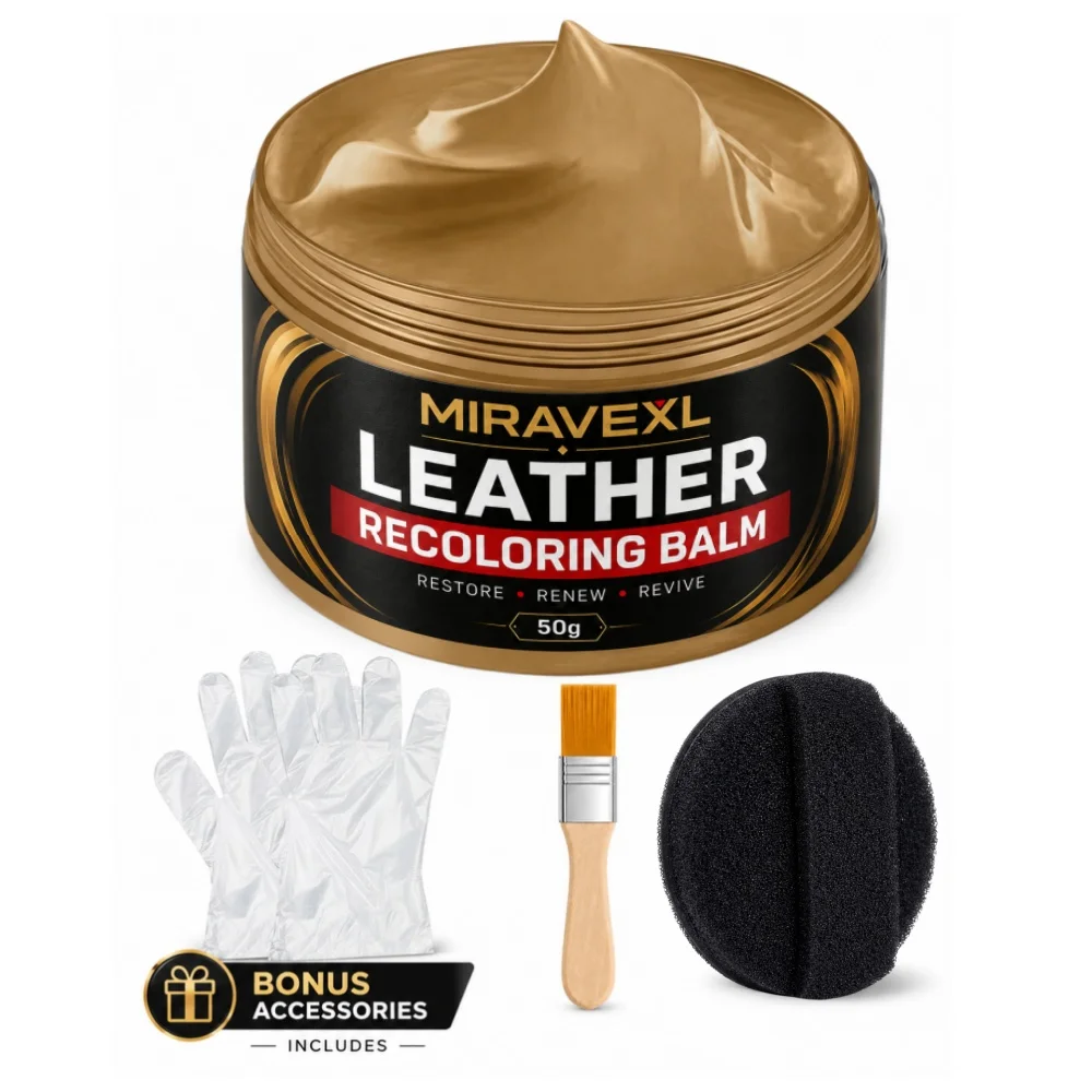 Leder-Farbwiederherstellungsbalsam, Leder- und Vinyl-Farbwiederherstellungs-Conditioner – Repariert verblasste und zerkratzte Lederfarbe