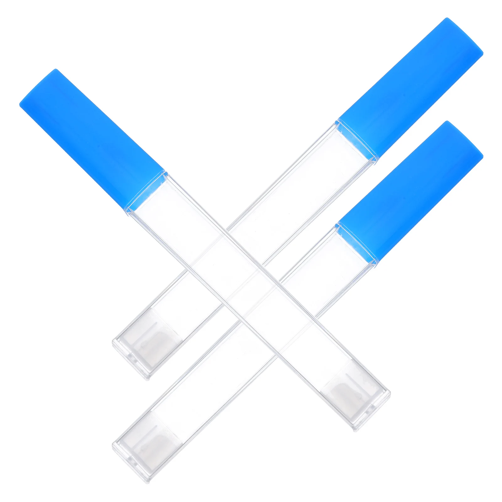 3Pcs Thermometer Protection Tubes Multifunctional Storage Safe Protection Tube for Glass Oral Thermometer Carrier Holder